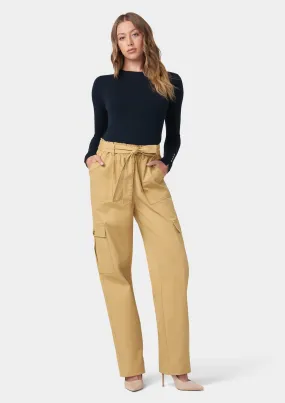 Brooklyn Cargo Pants with Tie