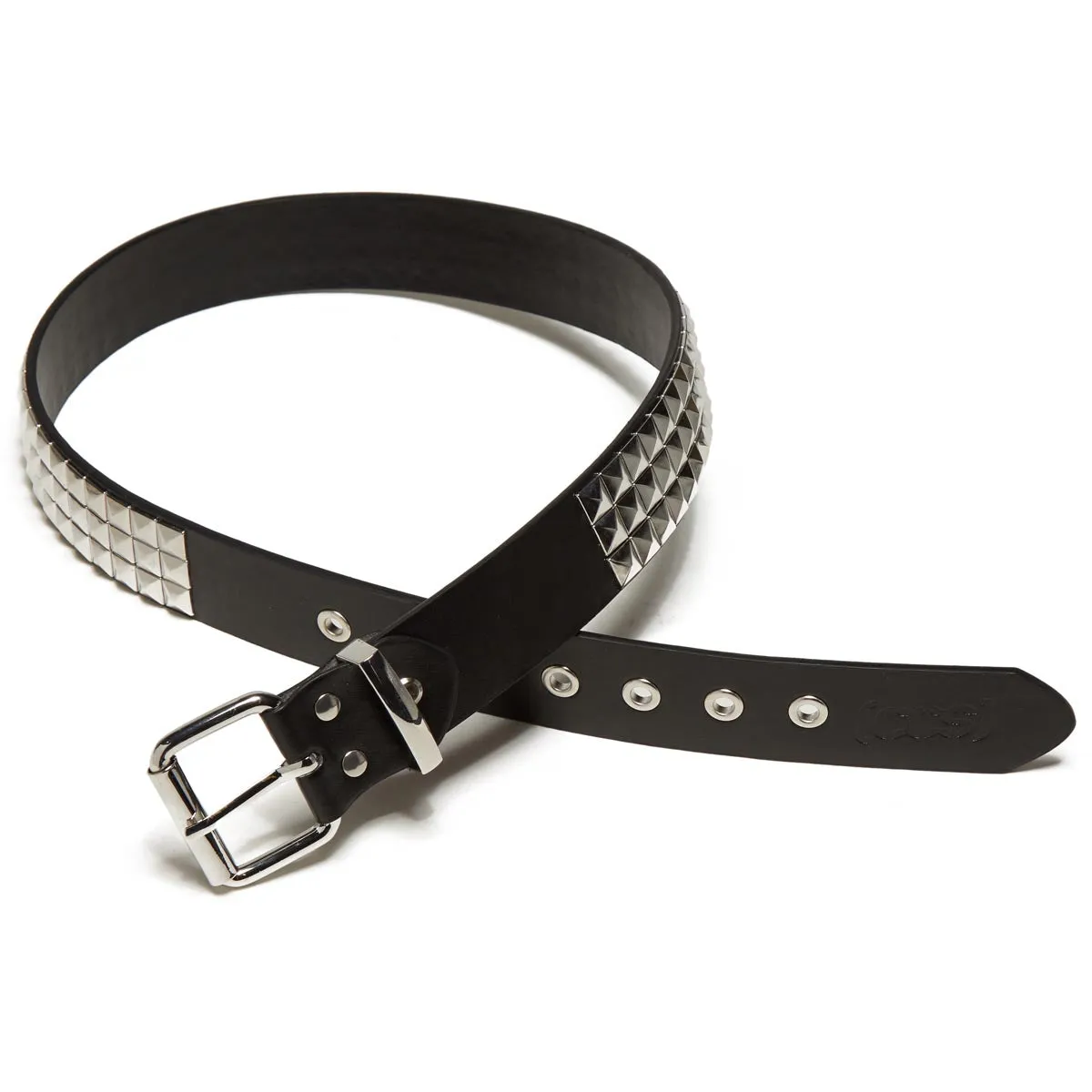 CCS Pyramid Studded Belt - 3 Row - Black