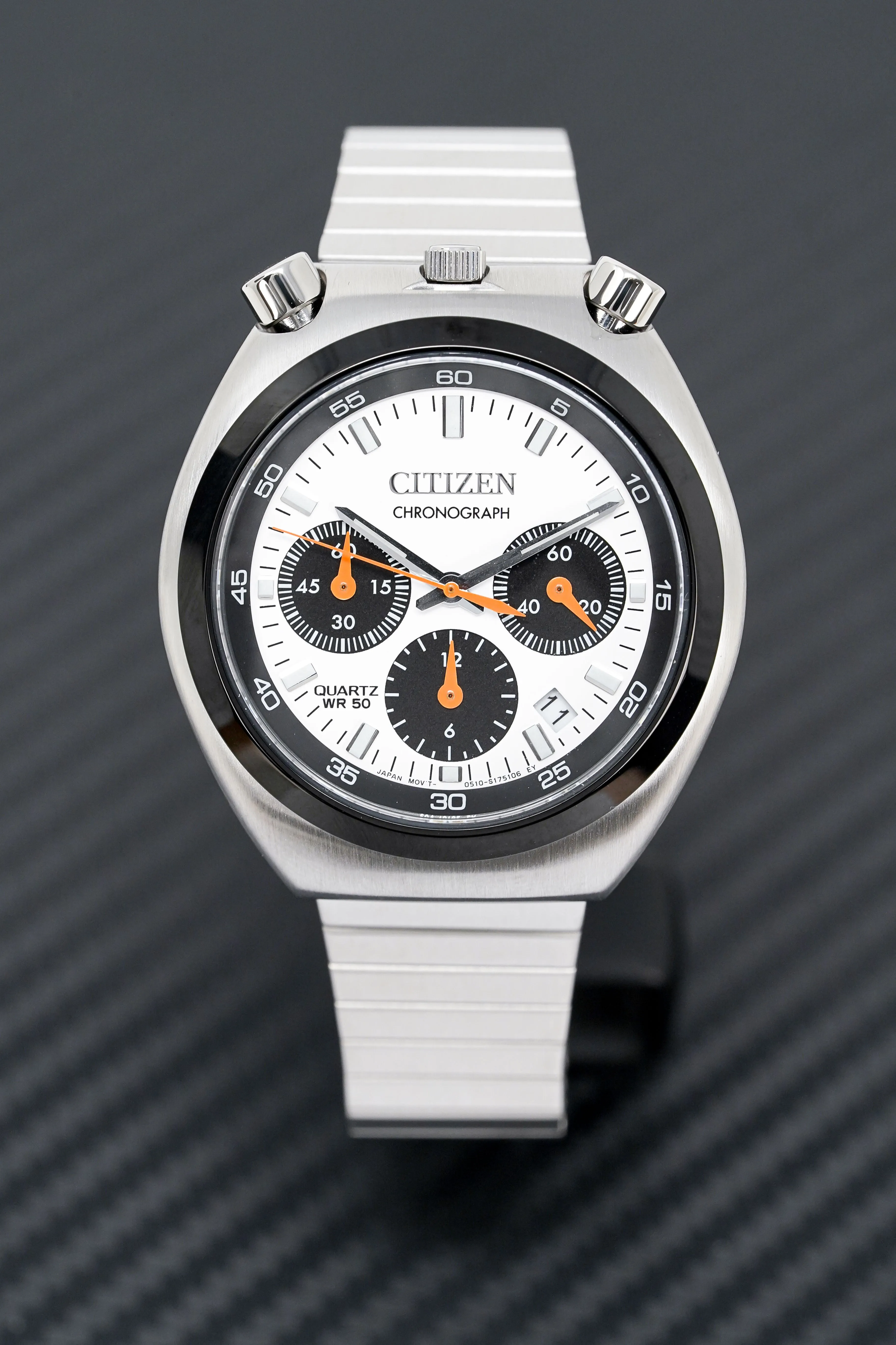 Citizen Men's Watch Chronograph Bullhead Tsuno Panda AN3660-81A