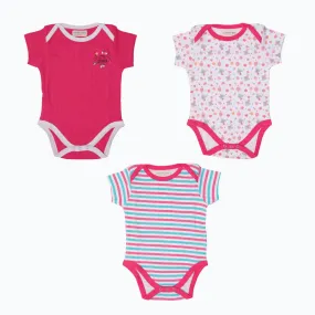 Cotton Rompers (Pack of 3)