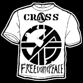 CRASS FREEDOM AND PEACE shirt