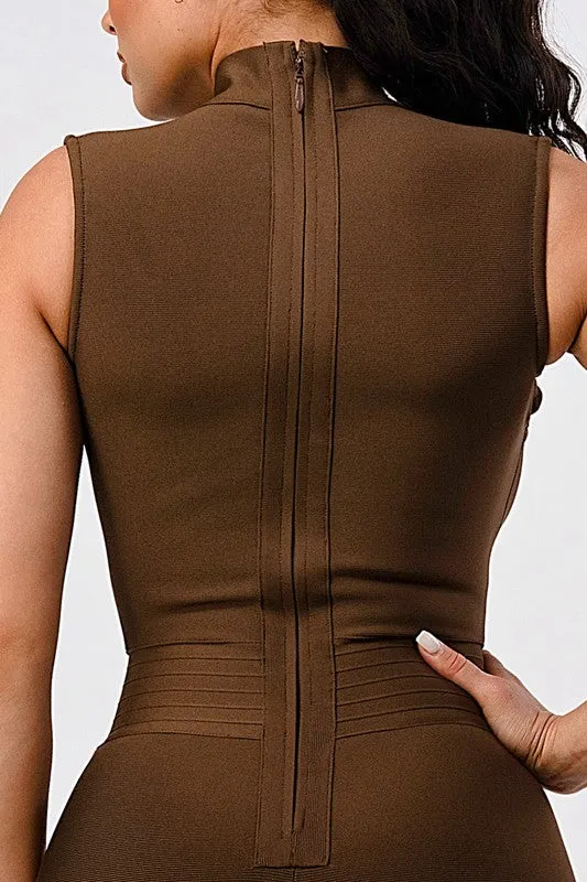Criss-Cross Sexy Bandage Romper
