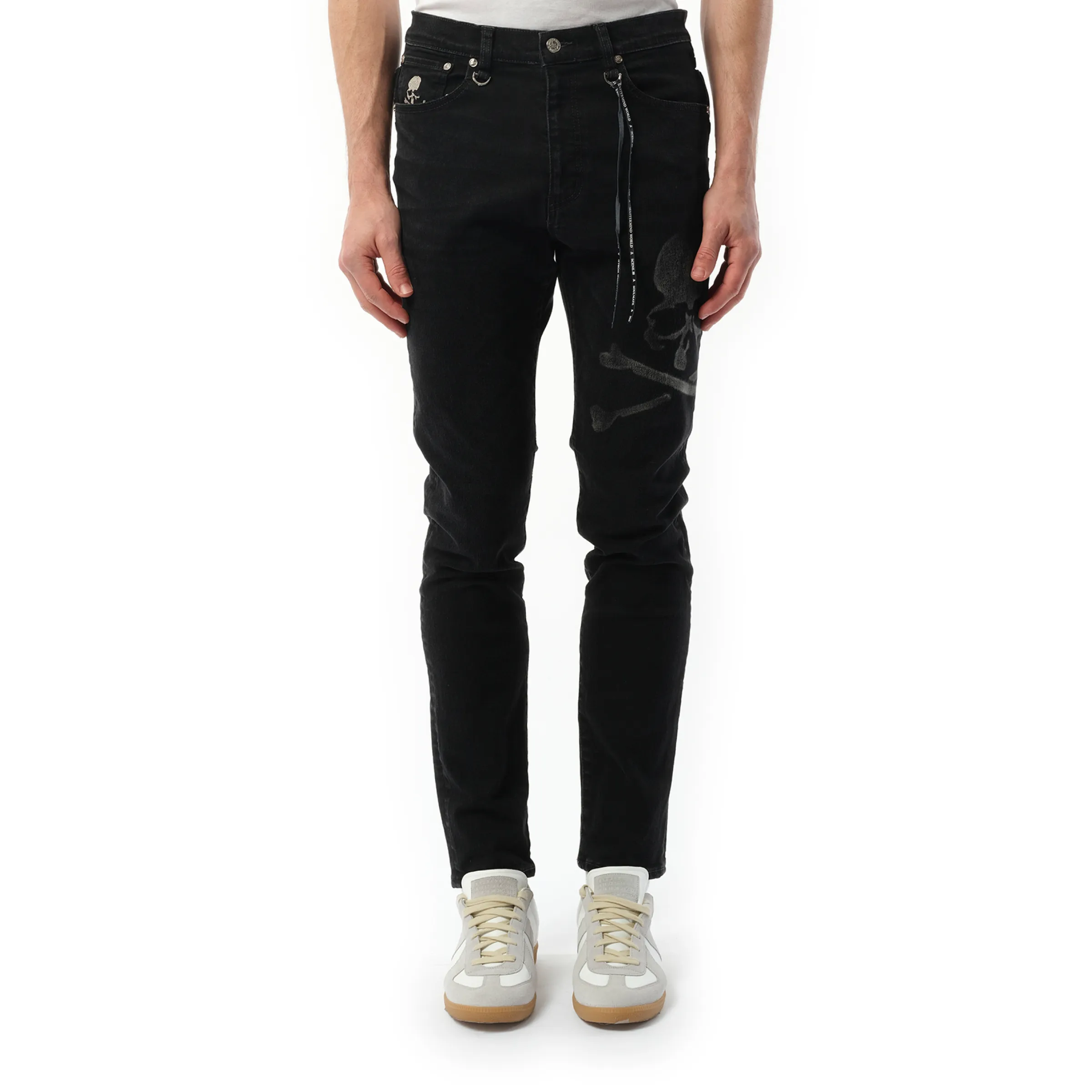 Denim Pants in Black