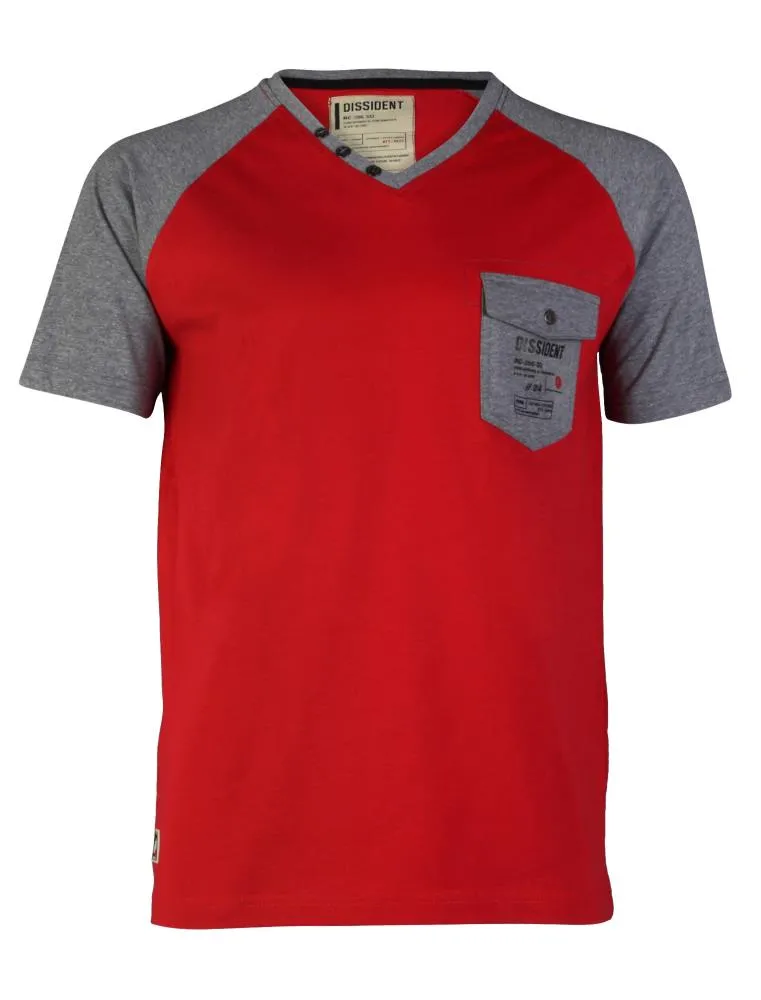 Dissident Richard V Neck T-Shirt