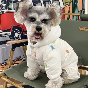 Dog Clothes Thickened Down Jacket for Winter