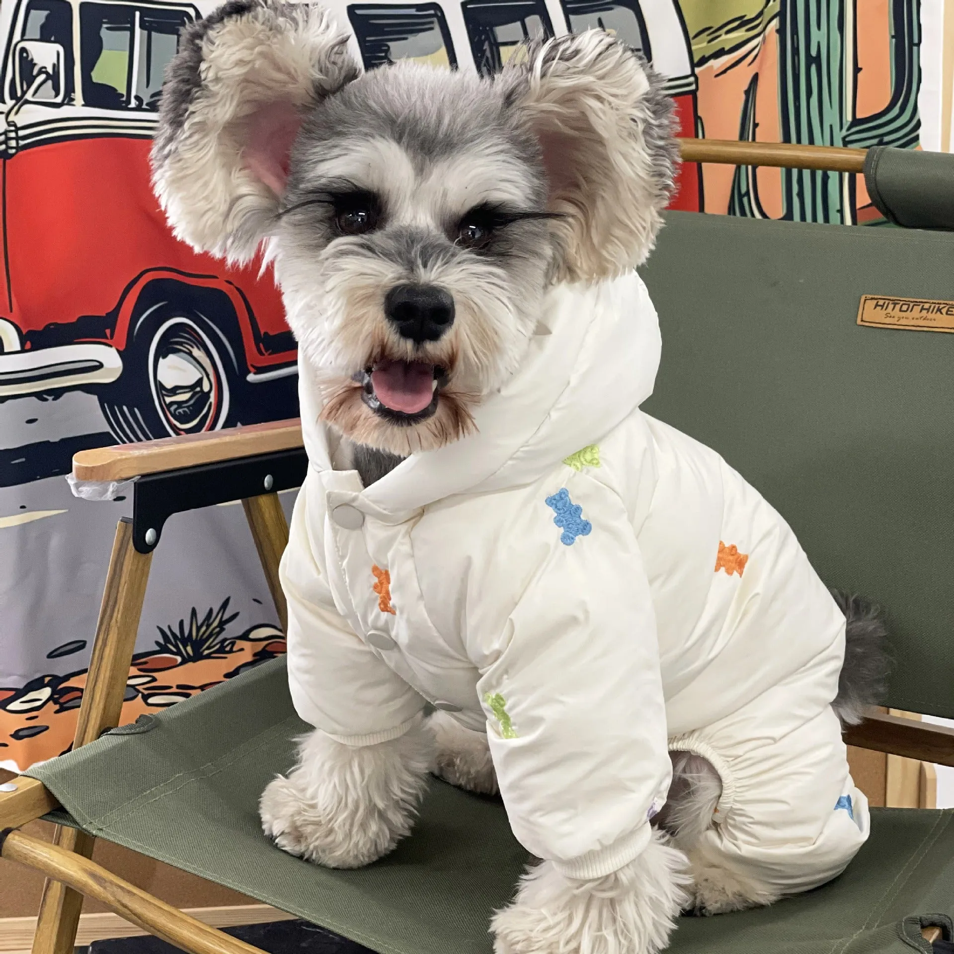 Dog Clothes Thickened Down Jacket for Winter