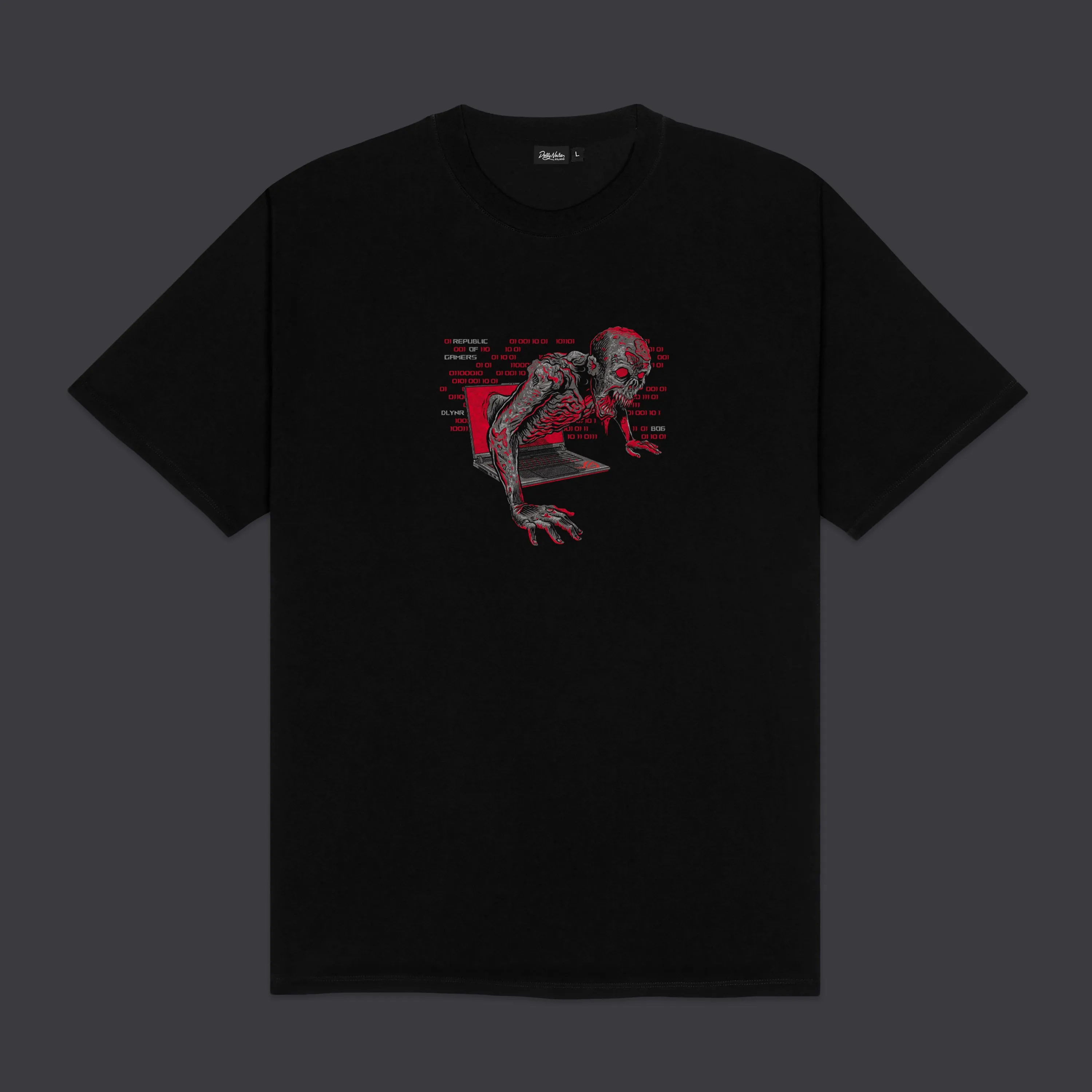 Dolly Noire / Asus Rog Zombie Notebook Tee Black