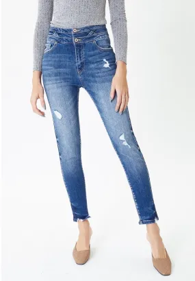 Double Button KanCan Jeans