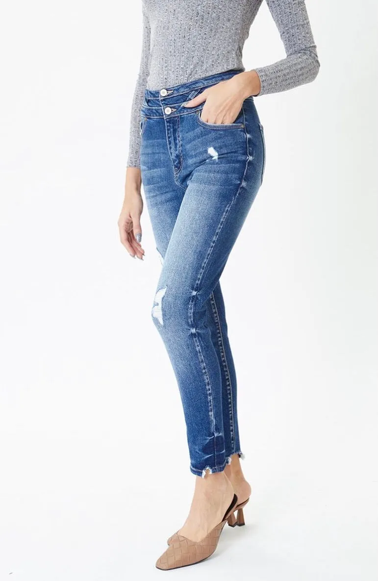 Double Button KanCan Jeans