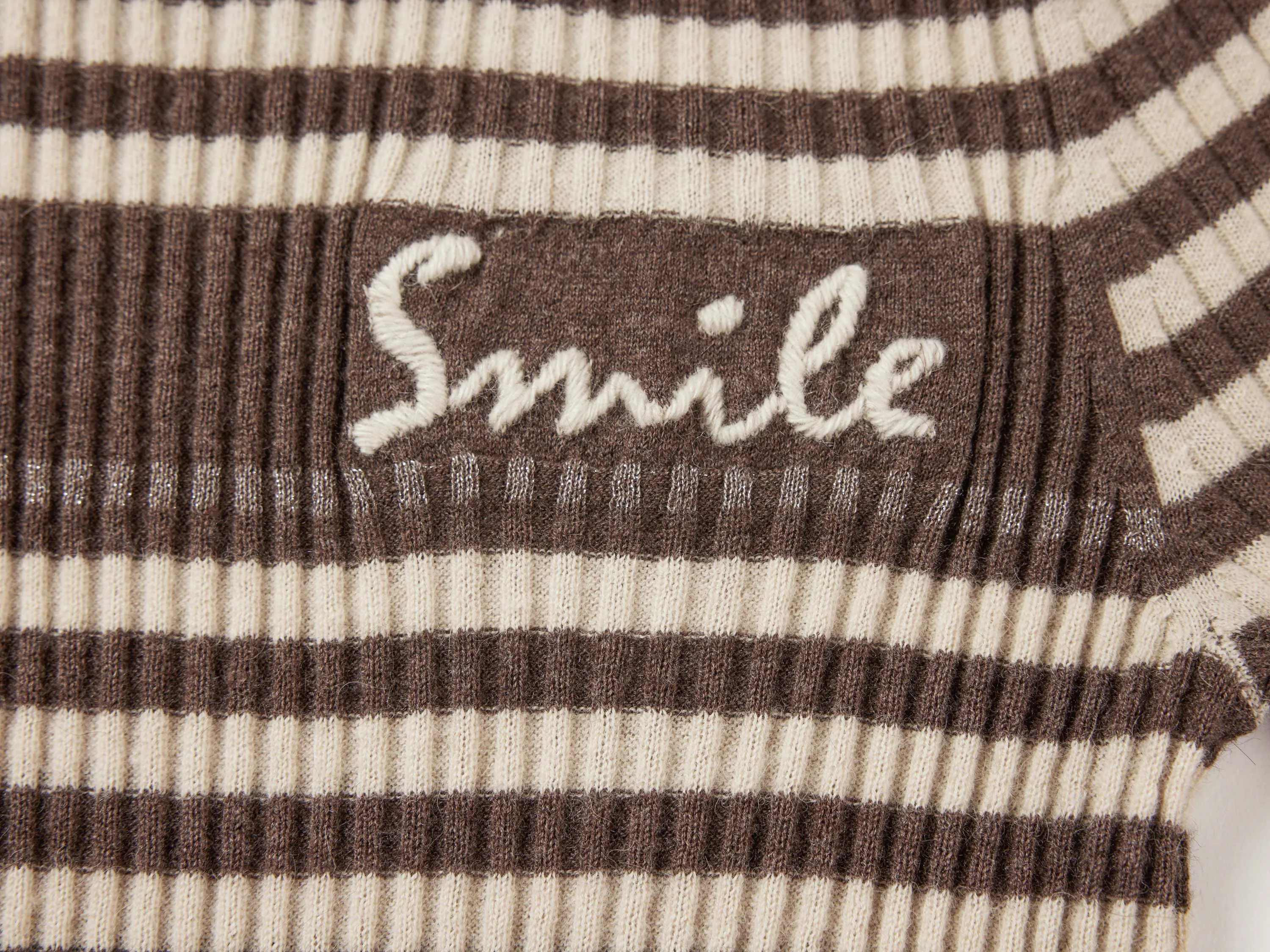 EP YAYING Ribbed Knit Top