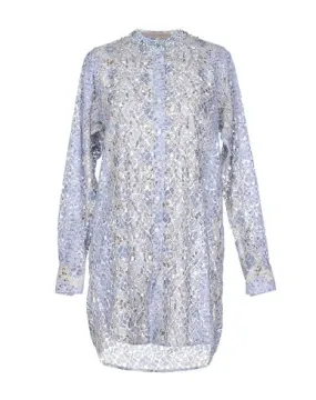 Ermanno Scervino Women Shirt Sky blue 14 UK