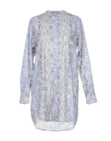 Ermanno Scervino Women Shirt Sky blue 14 UK