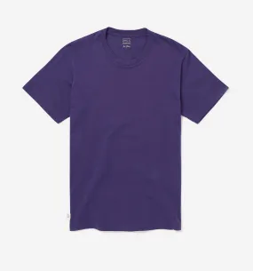 Essential Cotton T-shirt Dark Purple
