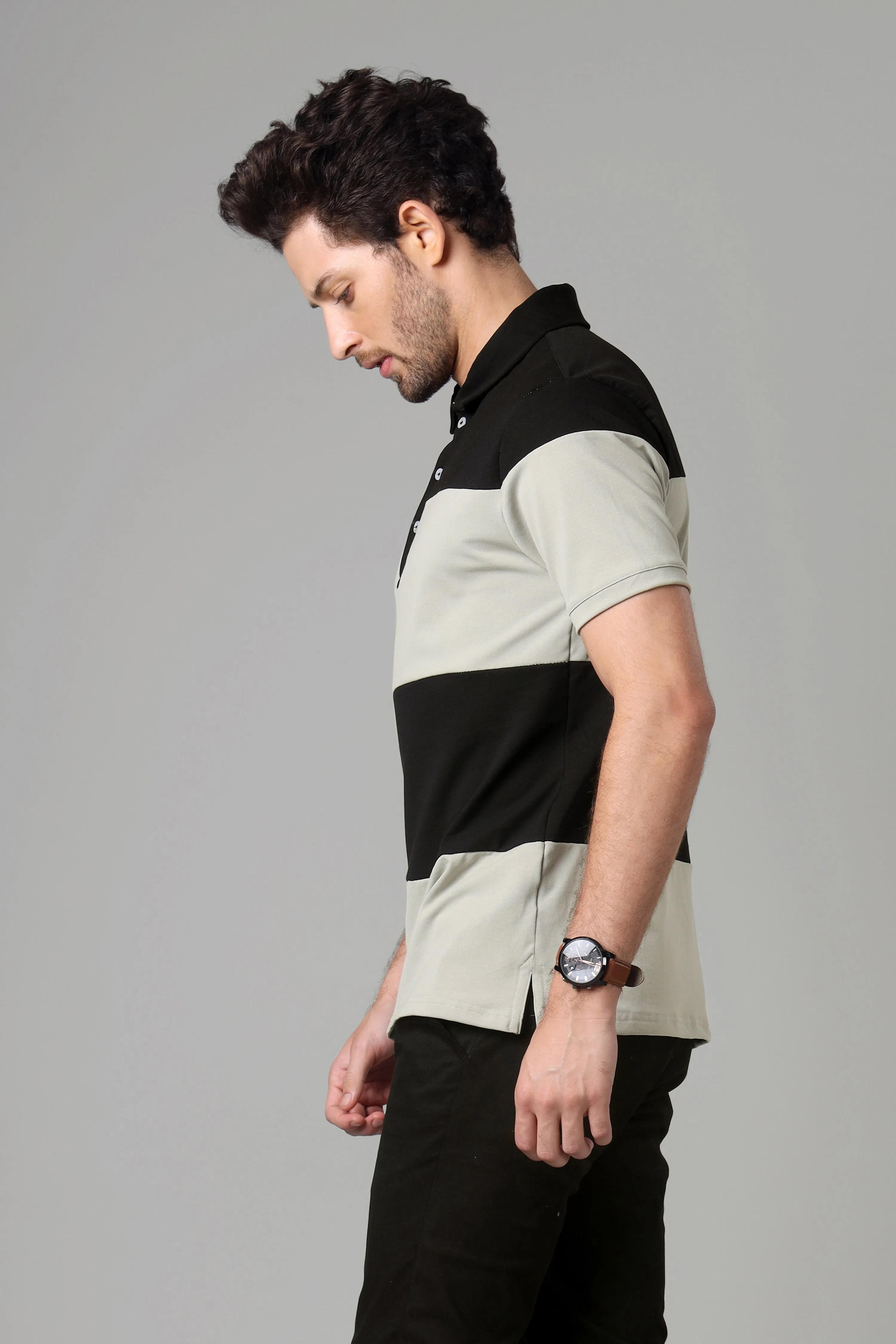Exclusive Laurel Grey Smart Polo T-Shirt For Men