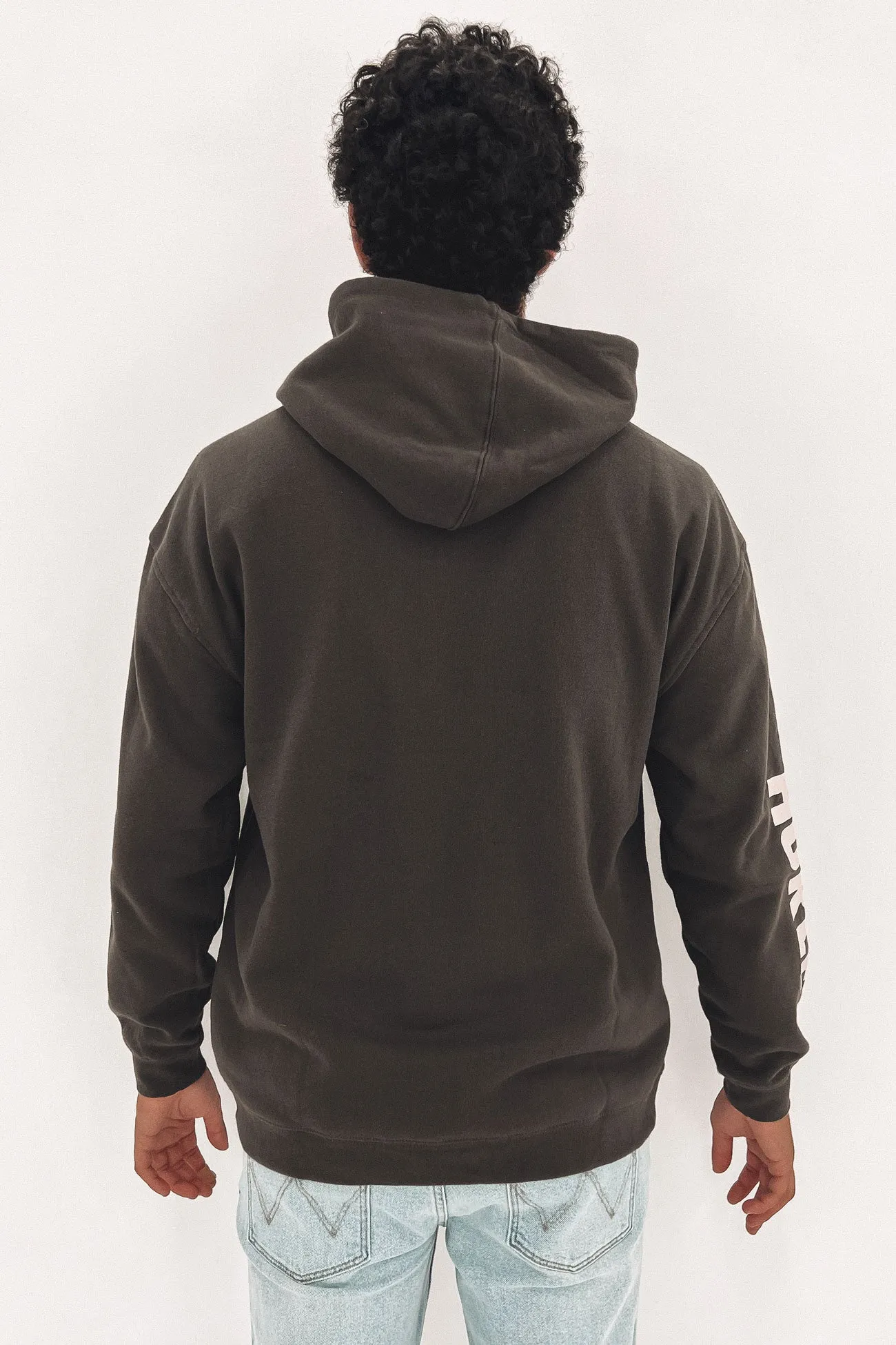 Fastlane Sleeves Fleece Pullover Raven