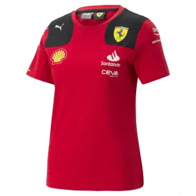 Ferrari Team Tee wn Rosso Corsa