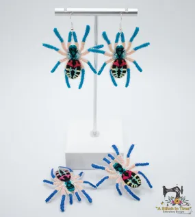 FSL Brazilian Jewel Tarantula  & FSL Earrings