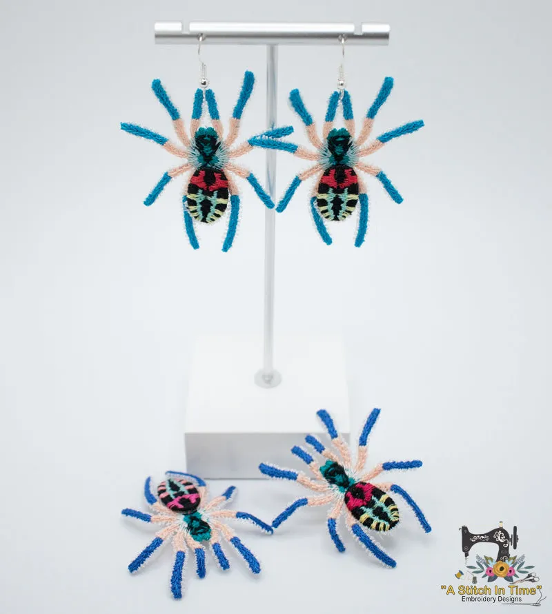 FSL Brazilian Jewel Tarantula  & FSL Earrings