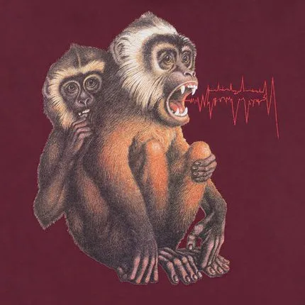 Fucking Awesome Monkey Radar Hoodie - Maroon