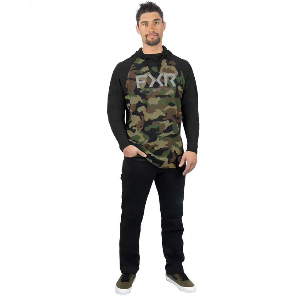 FXR Trainer Premium Lite Pullover Hoodie Camo/Black