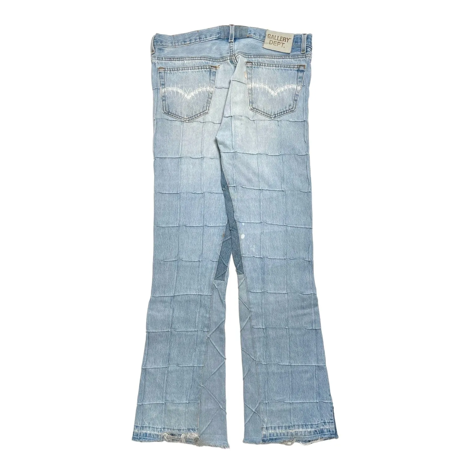 Gallery Department Lenny Flare Denim Jeans Indigo Pre-Owned