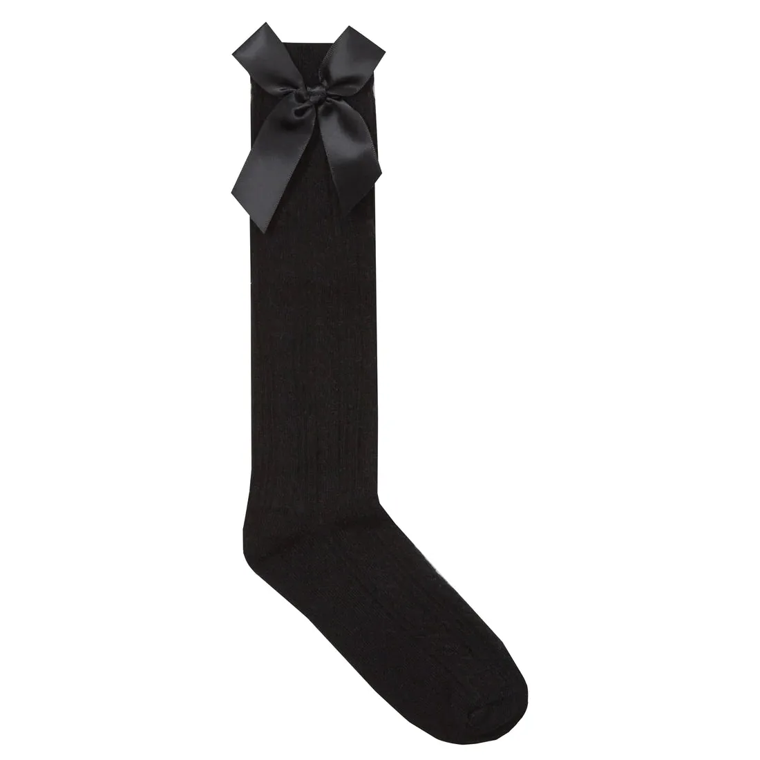 Girls Knee High Socks with Bow