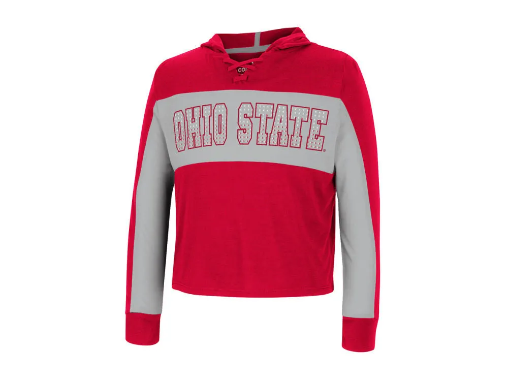 Girls Lace Up Long Sleeve T-Shirt