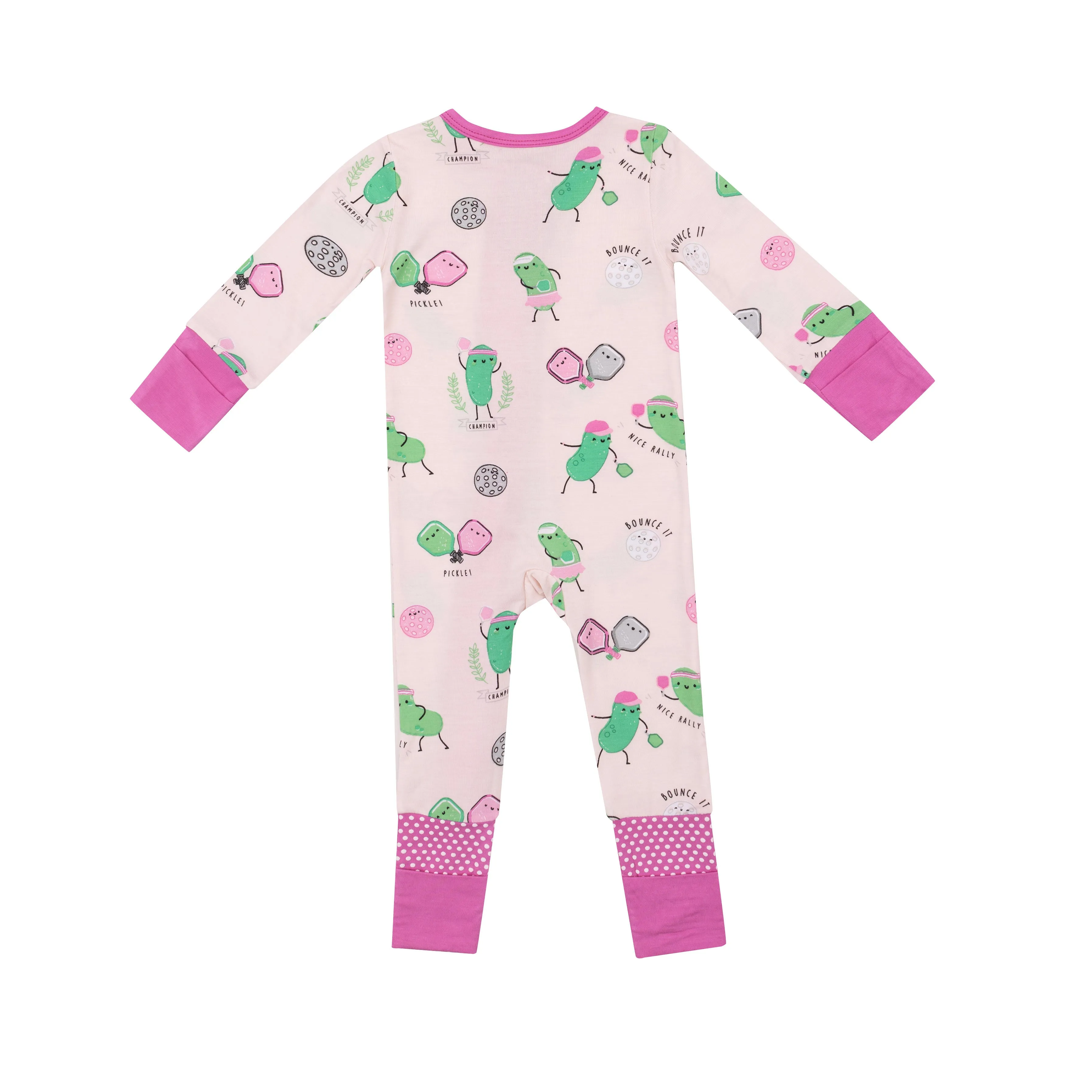 Girls Pickleball Footie/Romper