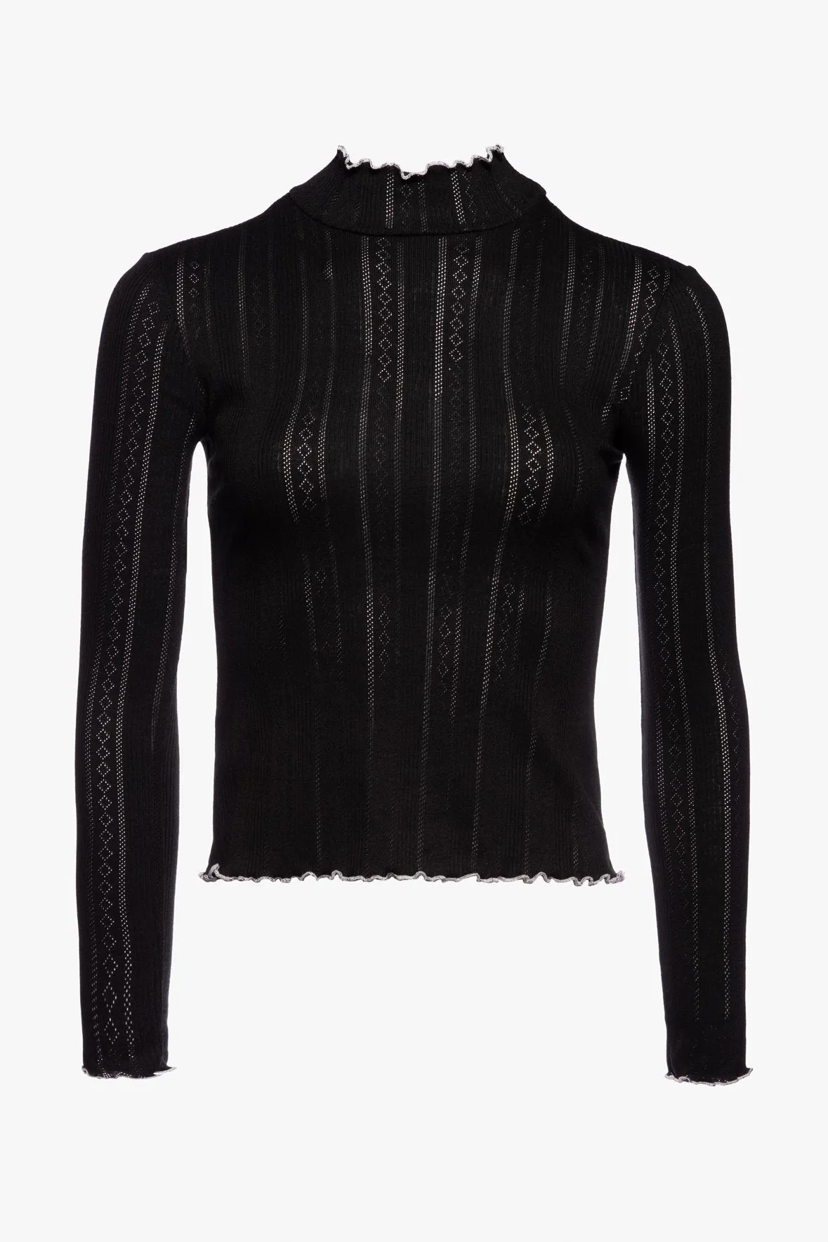 HELVIN TOP | BLACK