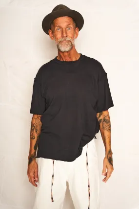 Hollywood T Organic Cotton Hemp Sulfur Black