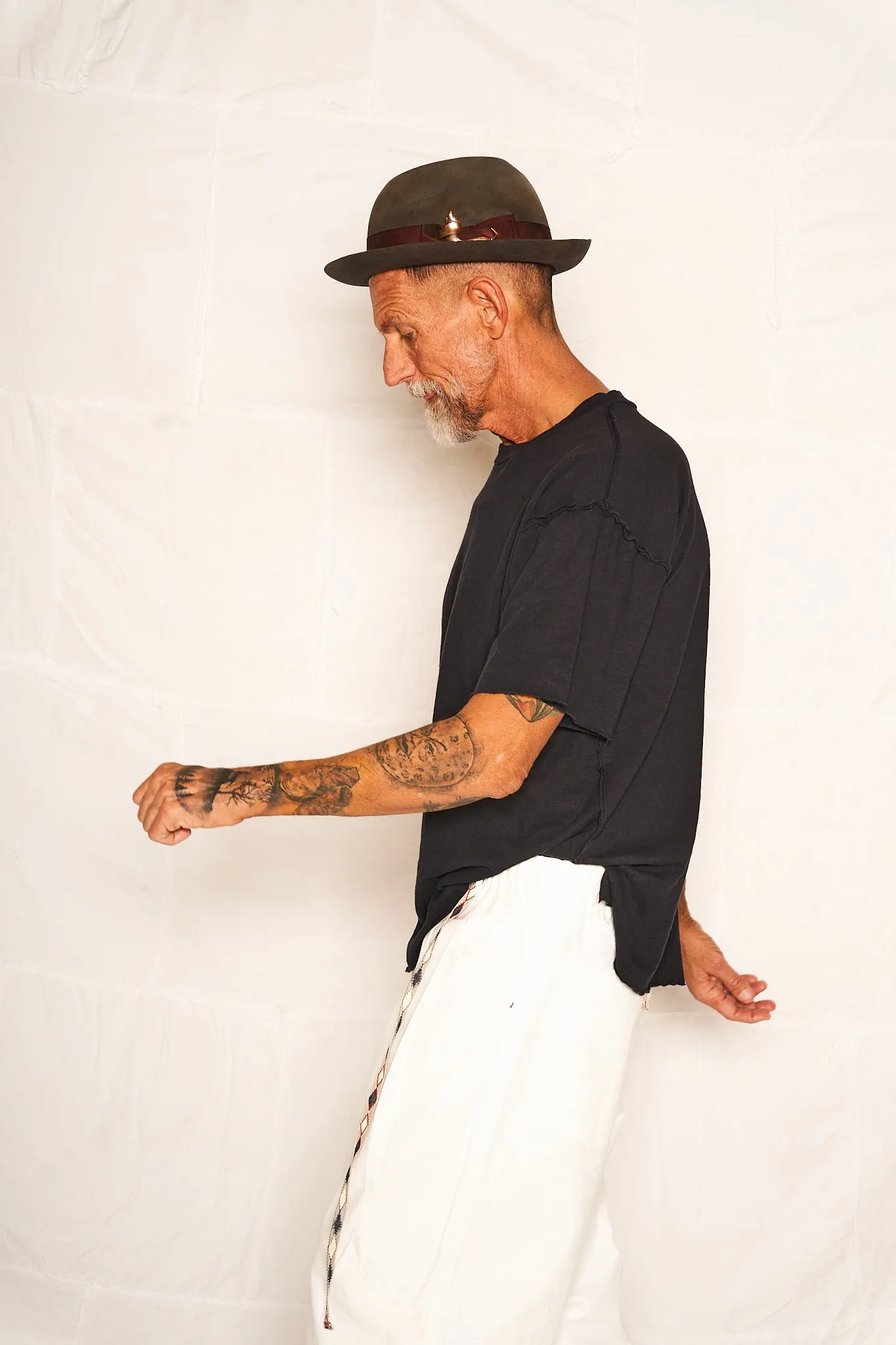 Hollywood T Organic Cotton Hemp Sulfur Black
