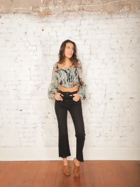 Hosta La Vista Cropped Flare Jeans