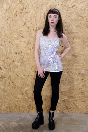 Iridescent Sequin Top