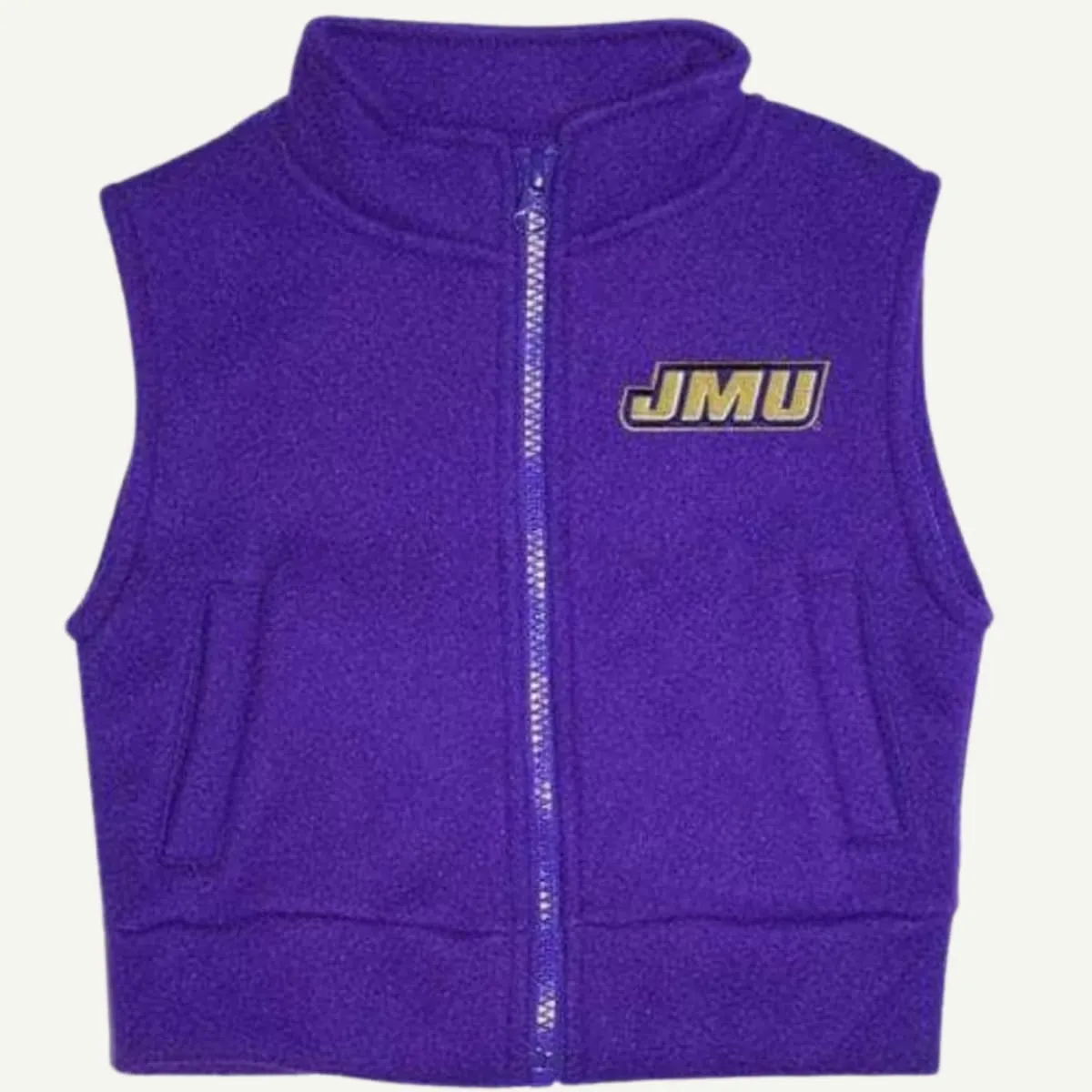 JMU Infant/Toddler/Youth Embroidered Polar Fleece Vest