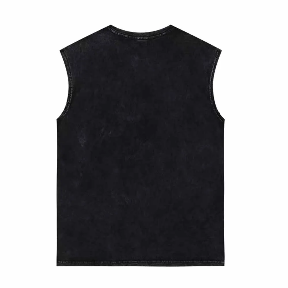 Knees Weak Eyes Are Heavy Vintage Washed Vest Top