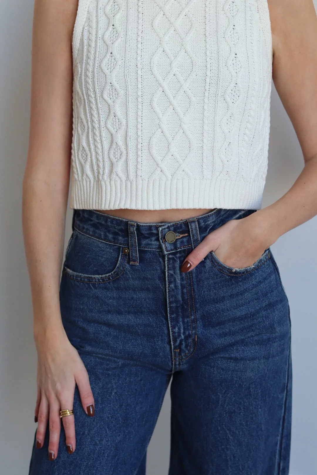Knit Sleeveless Top