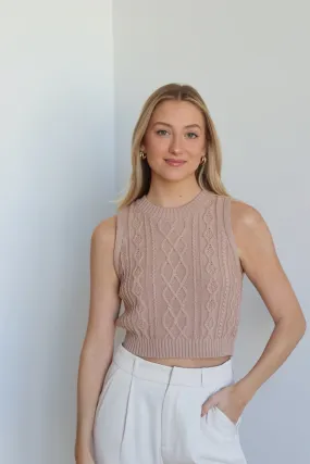 Knit Sleeveless Top