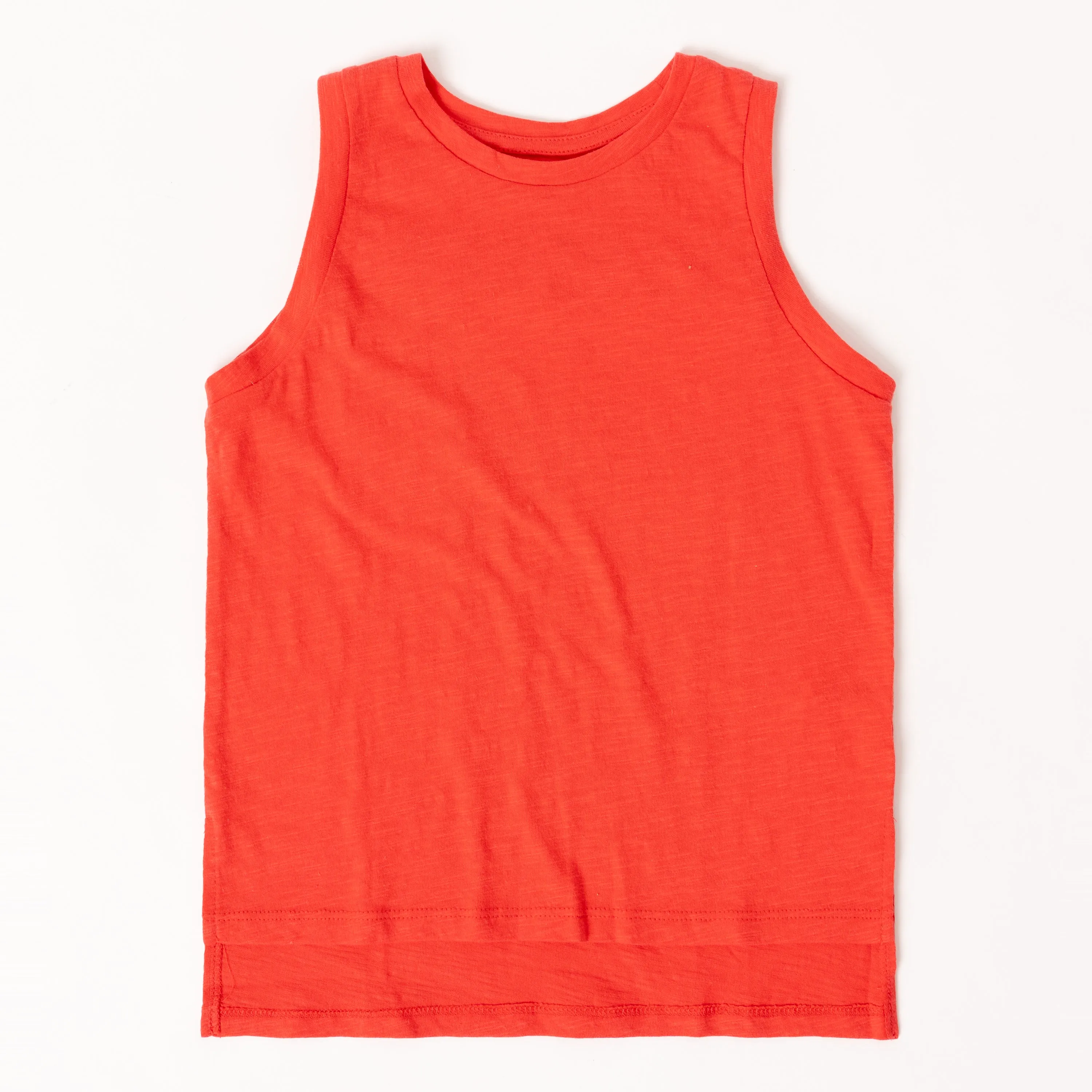 Lace Back Slub Tank