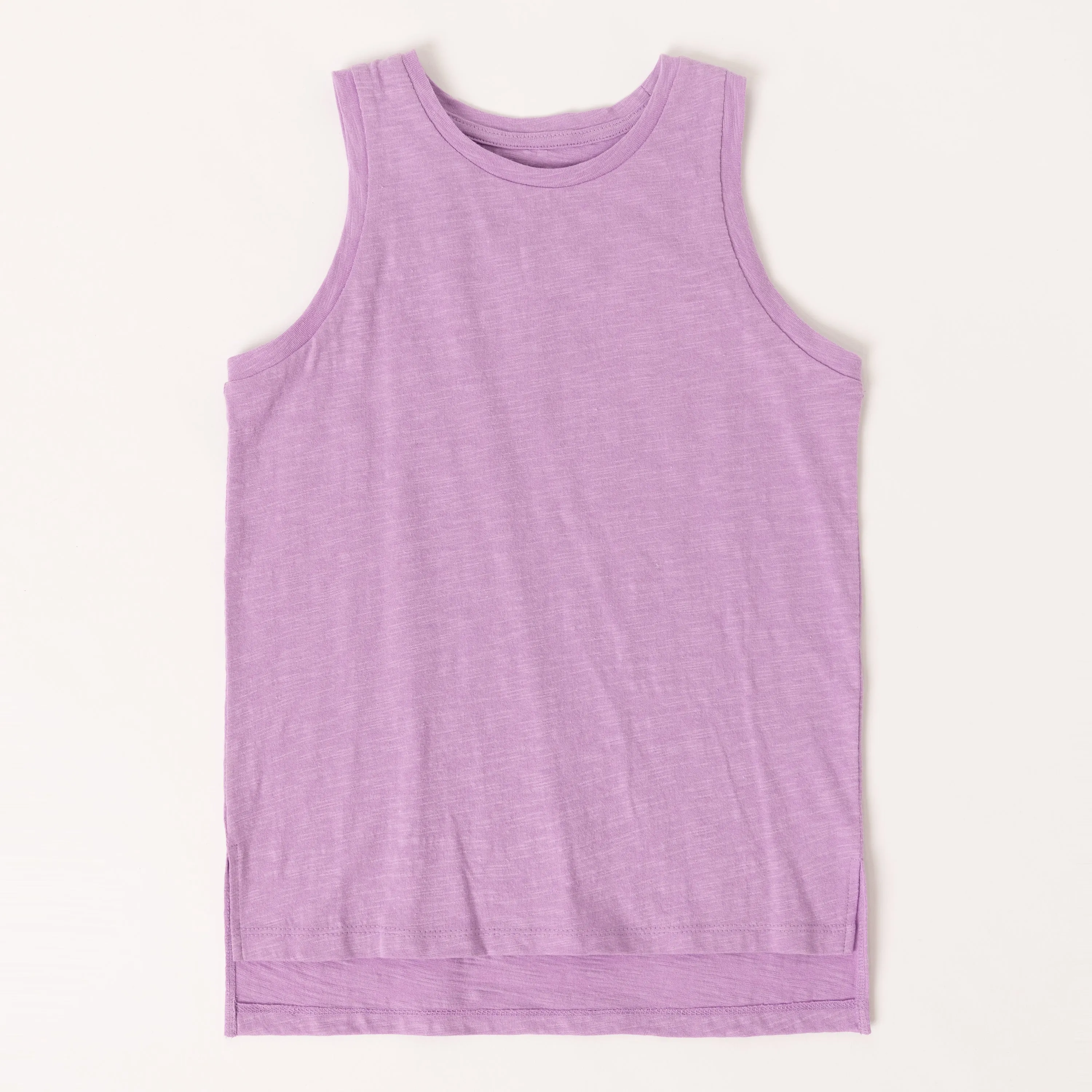Lace Back Slub Tank