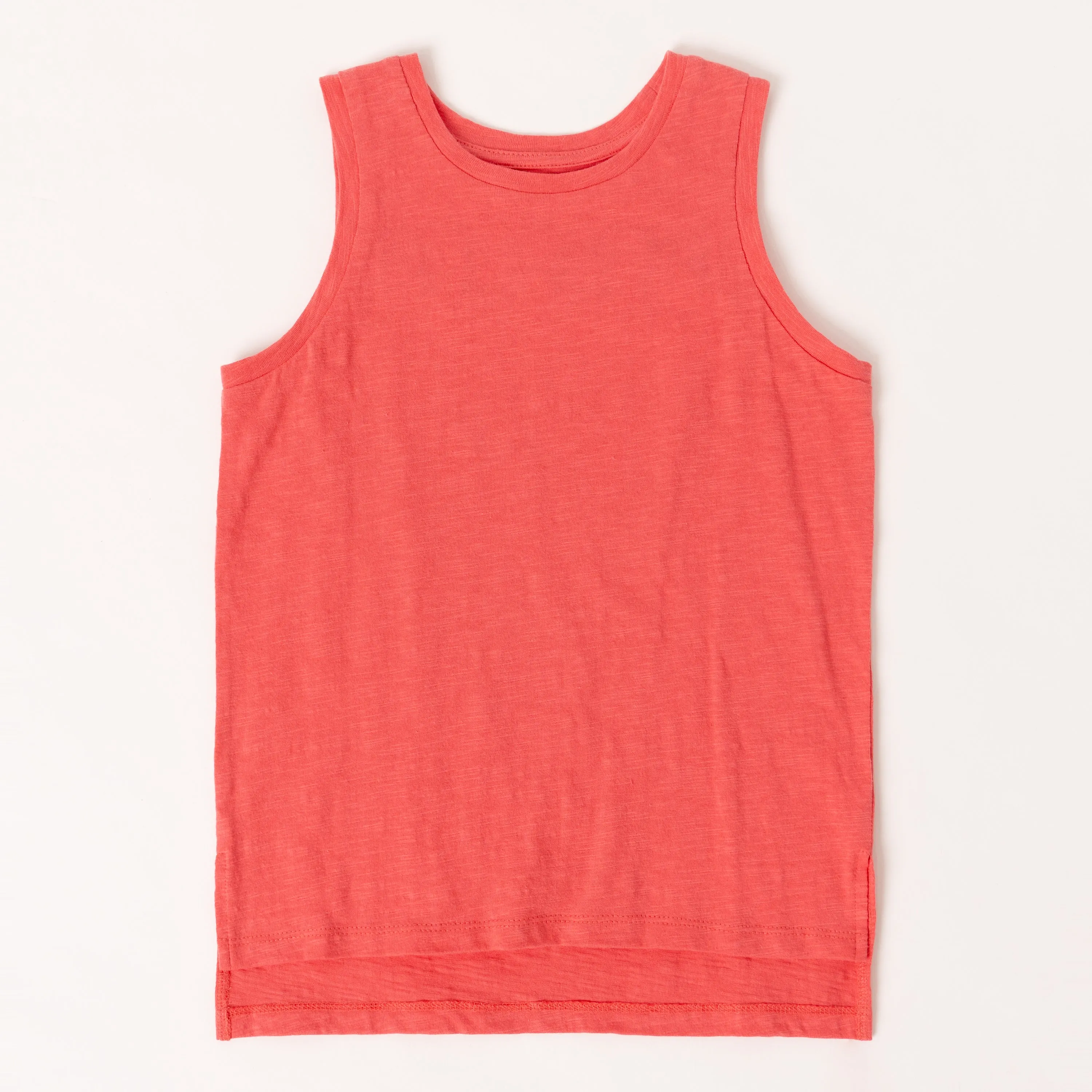 Lace Back Slub Tank