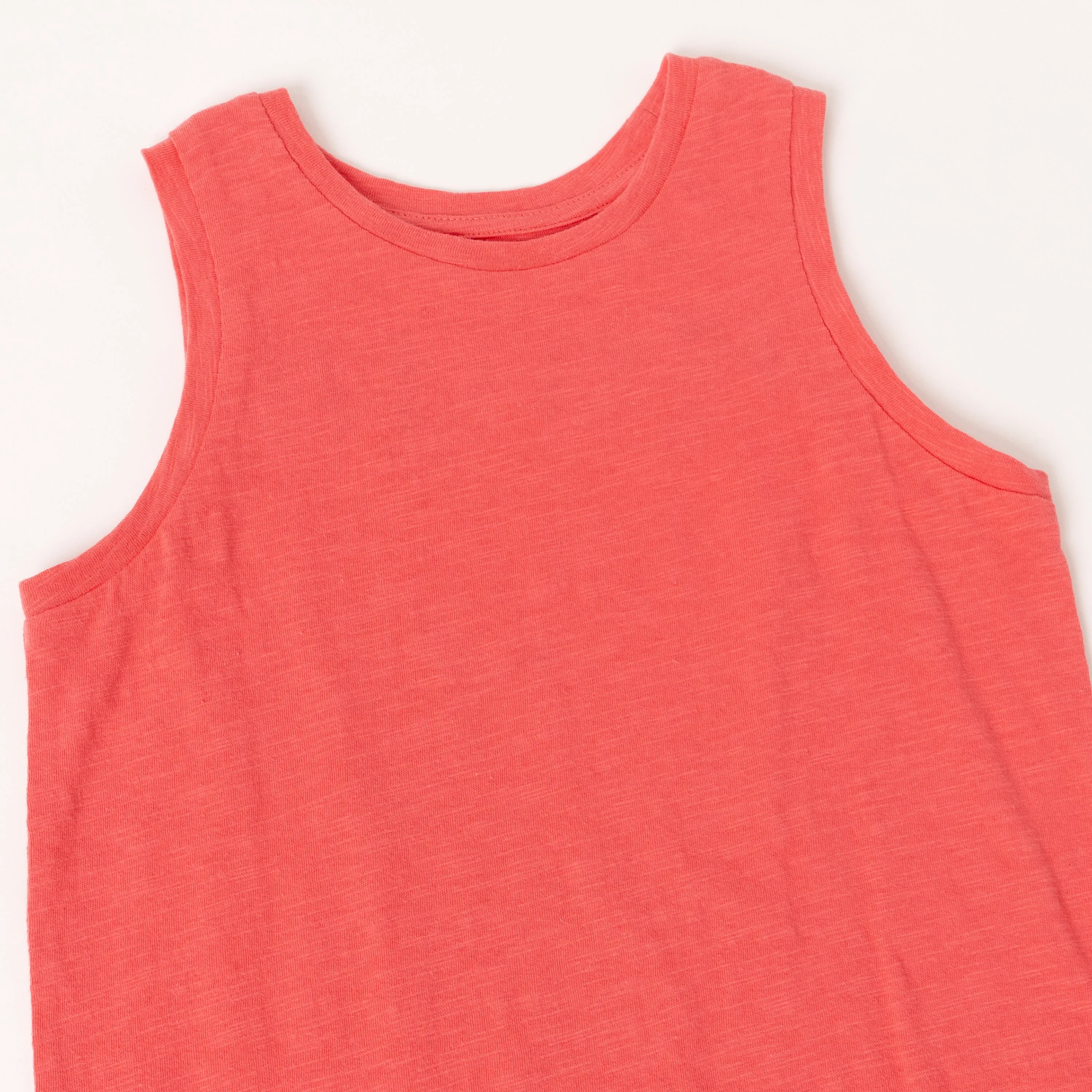 Lace Back Slub Tank