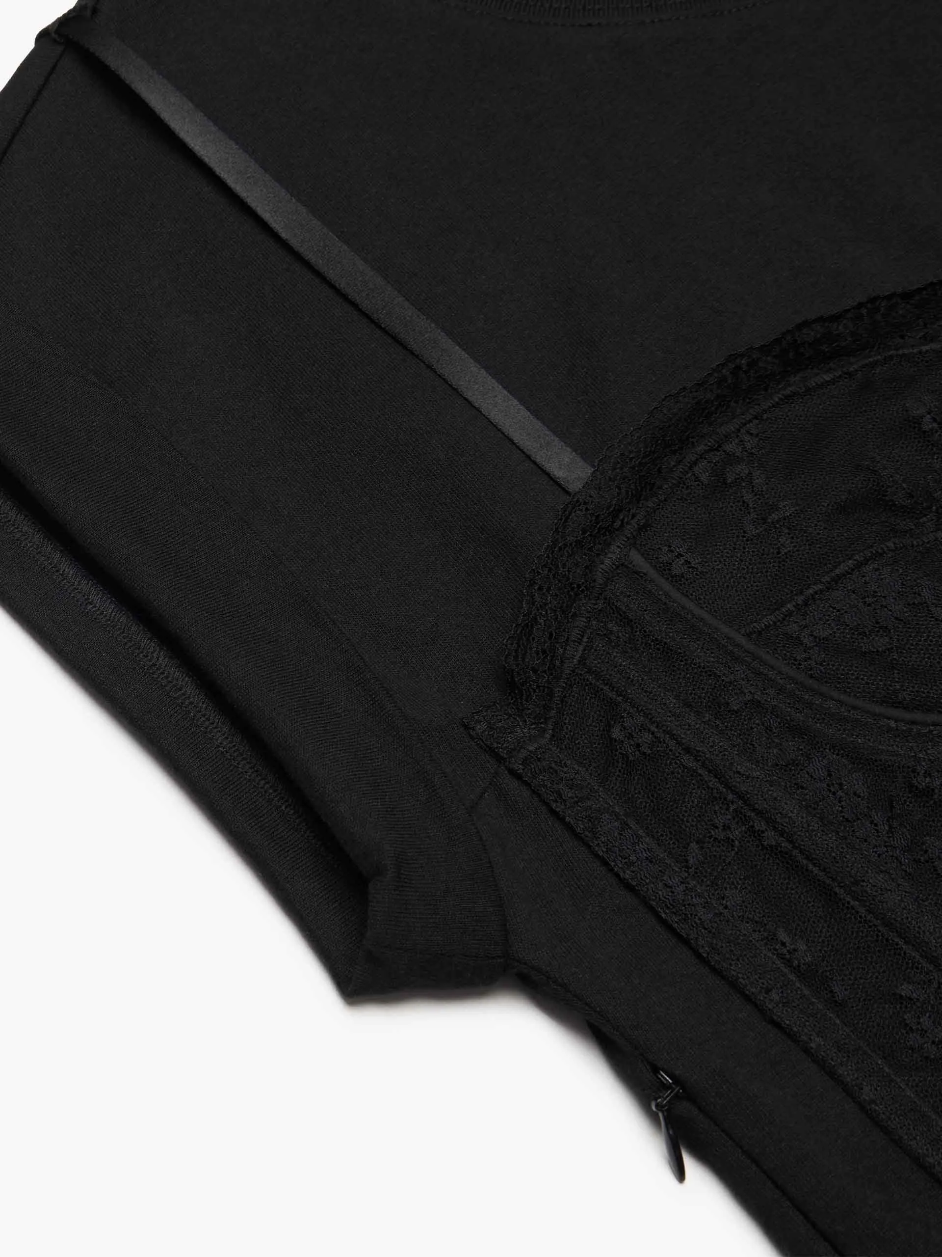 Lace Detail Midi Dress