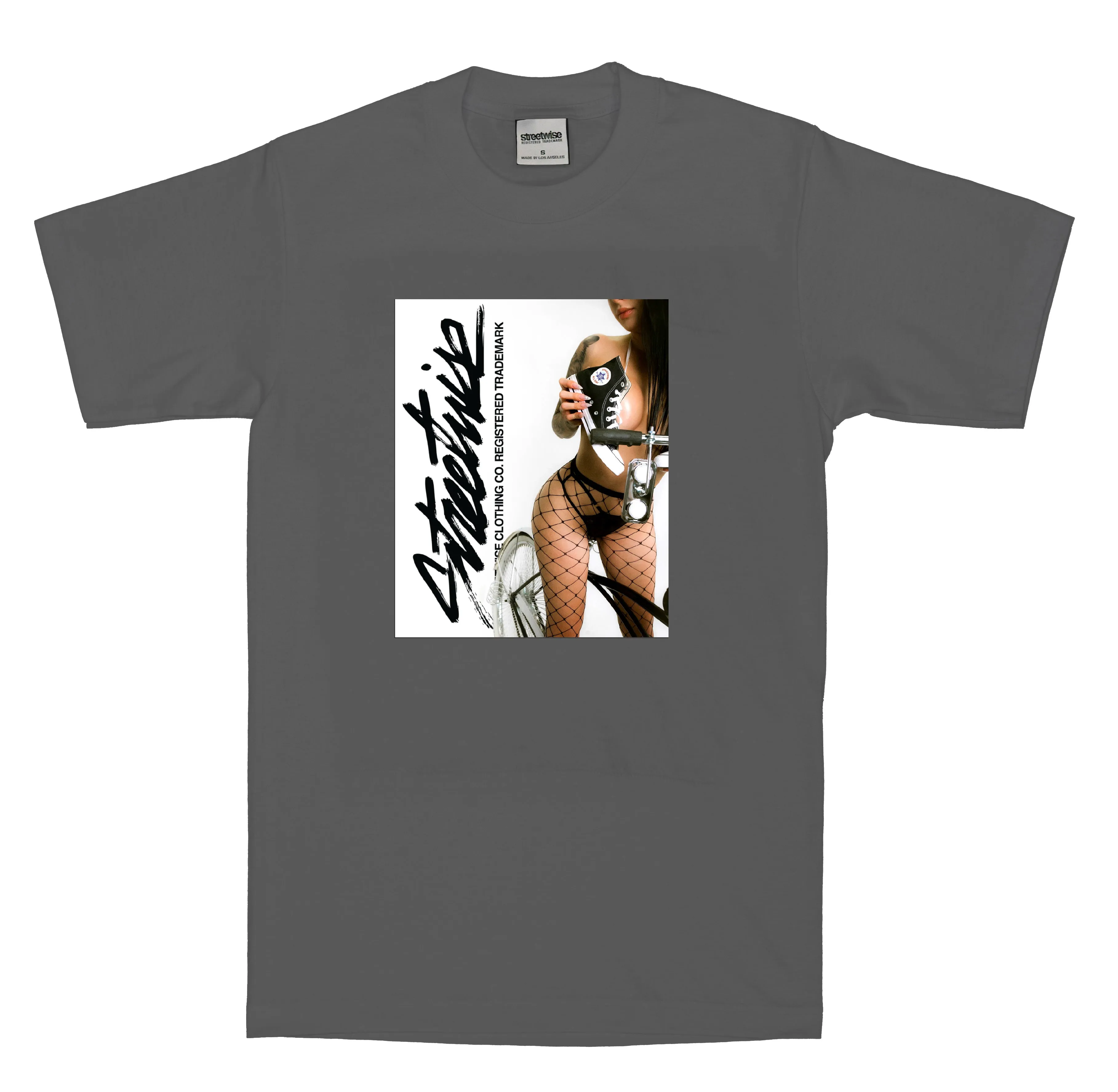 Lace Em Up T-Shirt (Charcoal)