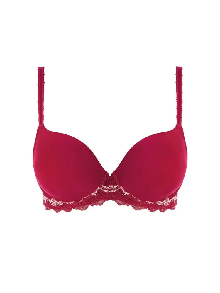 Lace Perfection Contour Bra - Cerise