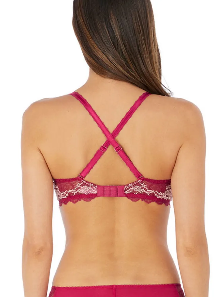 Lace Perfection Contour Bra - Cerise