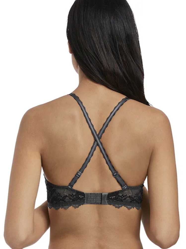 Lace Perfection Contour Bra - Charcoal