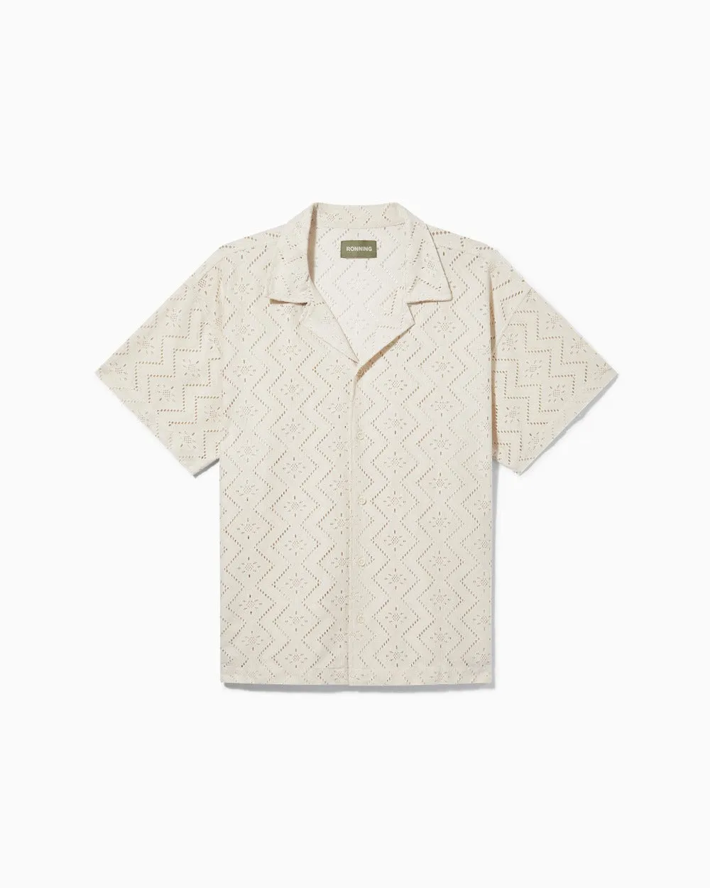 Lace Shirt - Stone