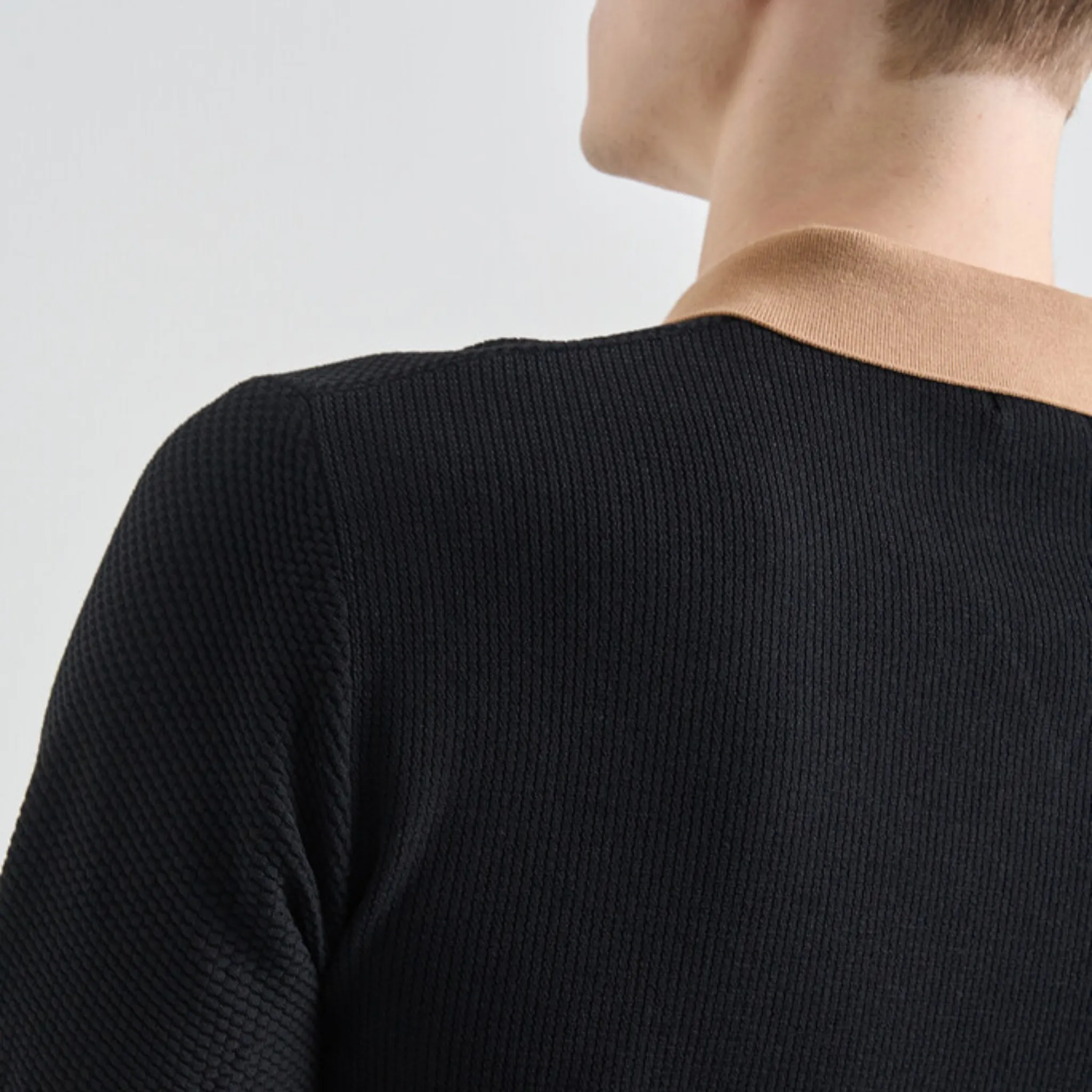 Lanvin Blanc Wool Blend Knit Top
