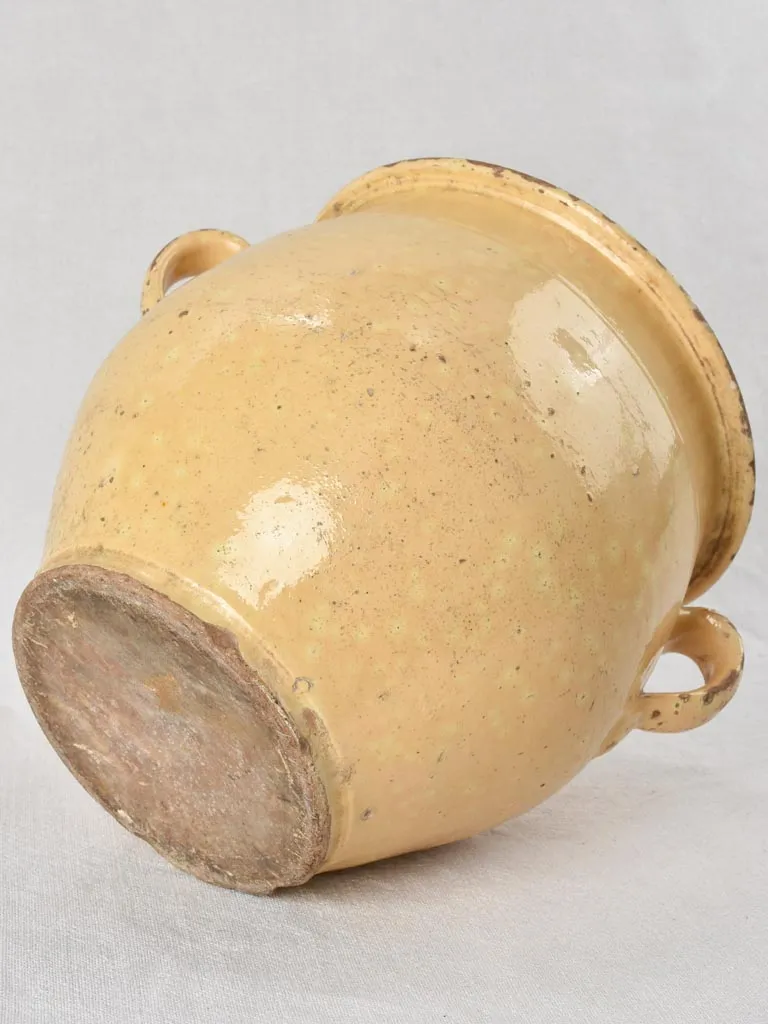 Lidded preserving pot, Provence, 19th century 10¾"