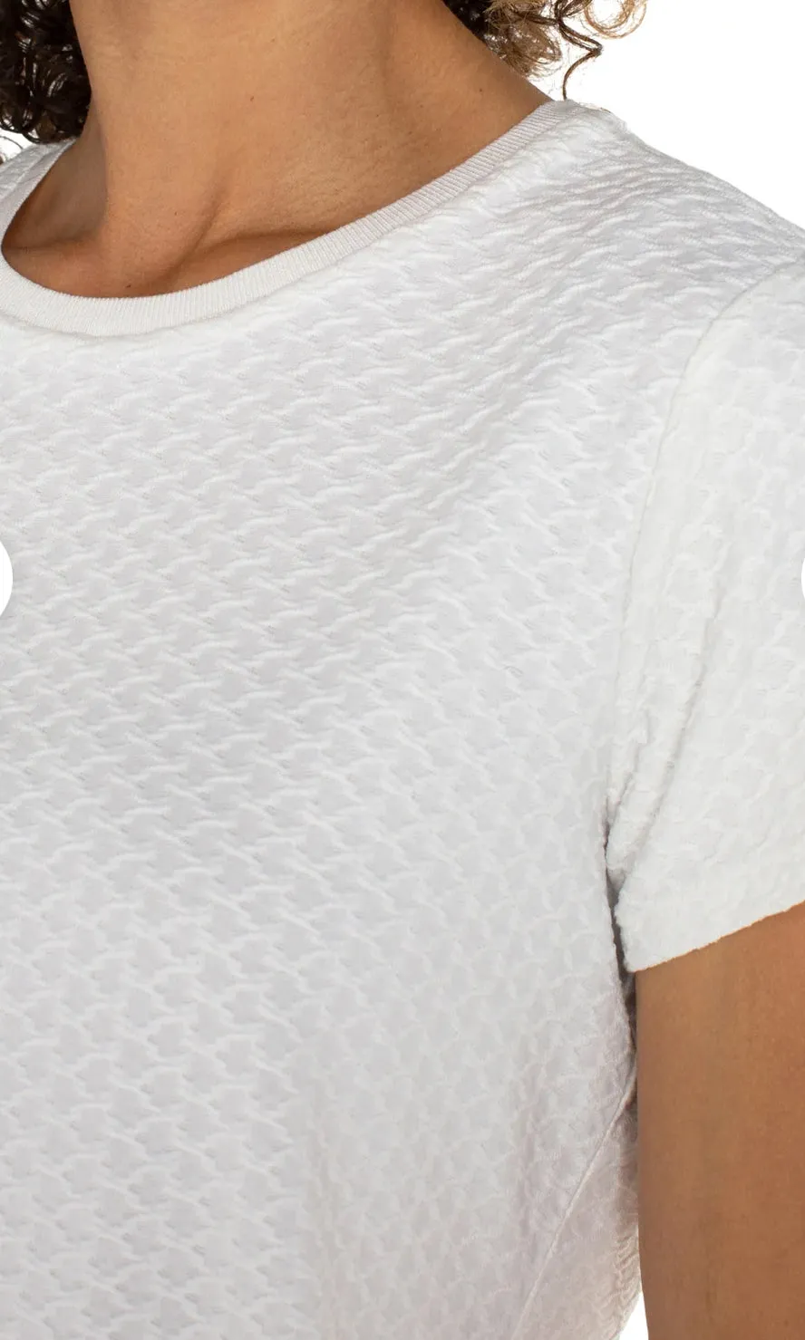 LIVERPOOL SS CREW NECK TEE W RIB TRIM